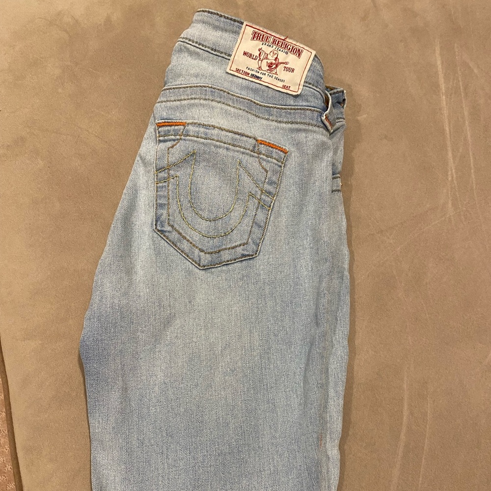 Light wash True Religion Jeans